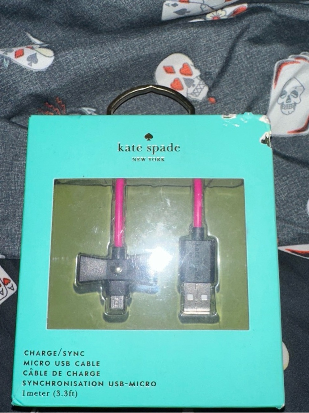 BRAND NEW Kate Spade Micro USB Cord
